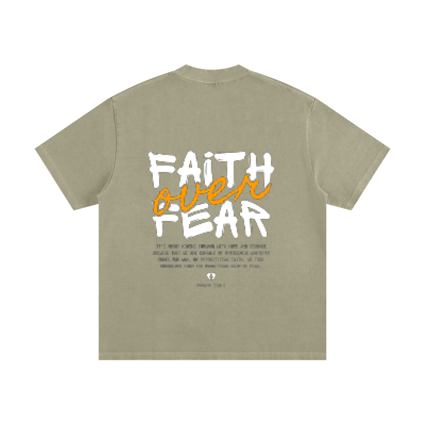 Heavyweight Vintage Washed Frayed T-Shirt