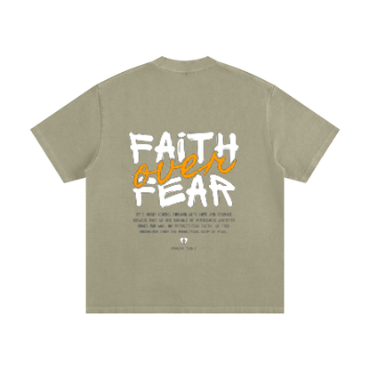 Heavyweight Vintage Washed Frayed T-Shirt
