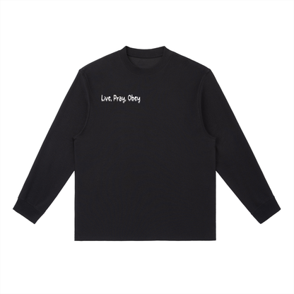 Essential Crewneck Long-Sleeve T-Shirt