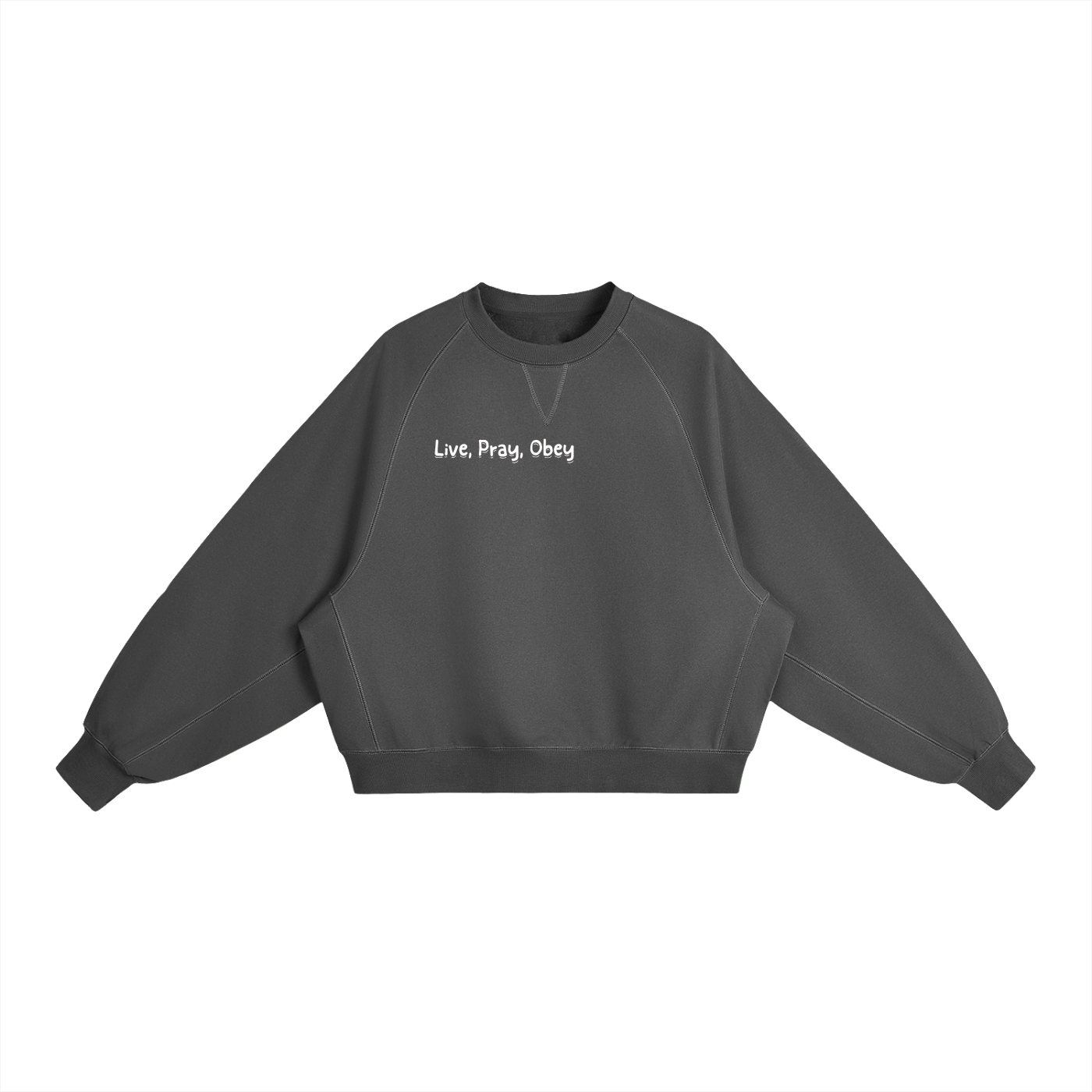 Essential Heavyweight Dolman Sleeve Boxy Sweatshirt
