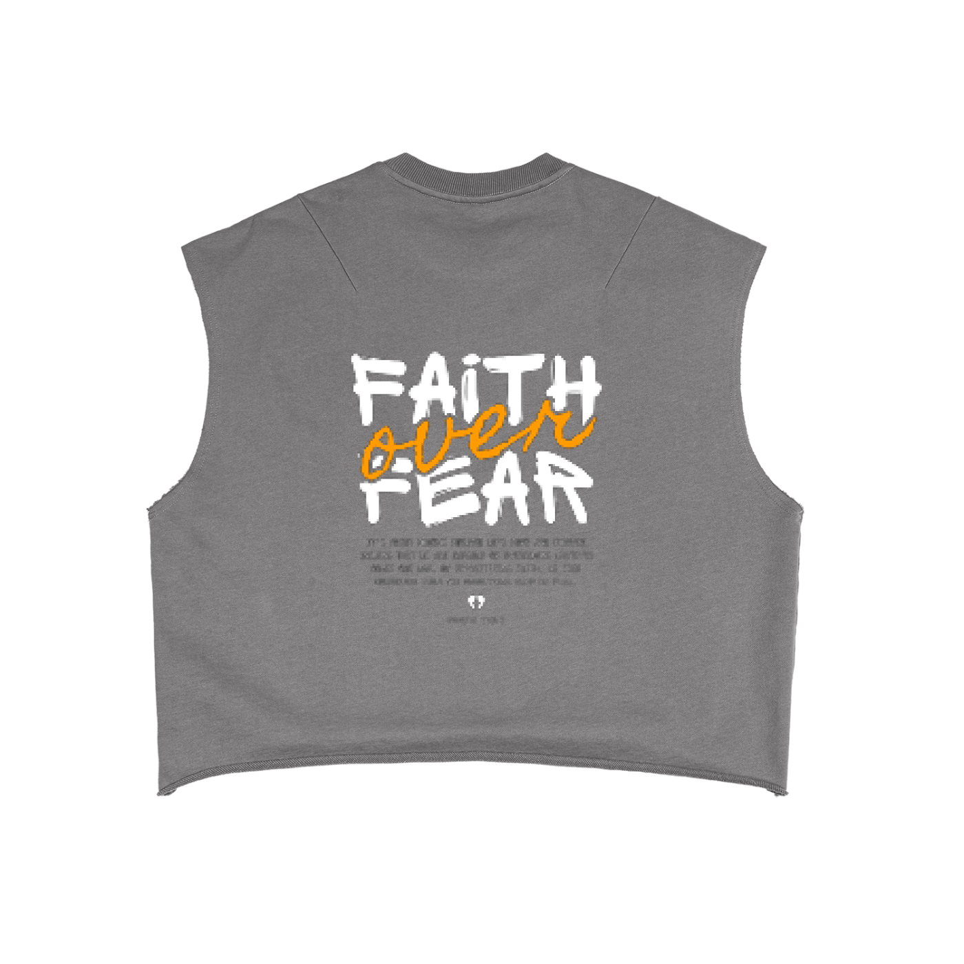 French Terry Boxy Tank Top