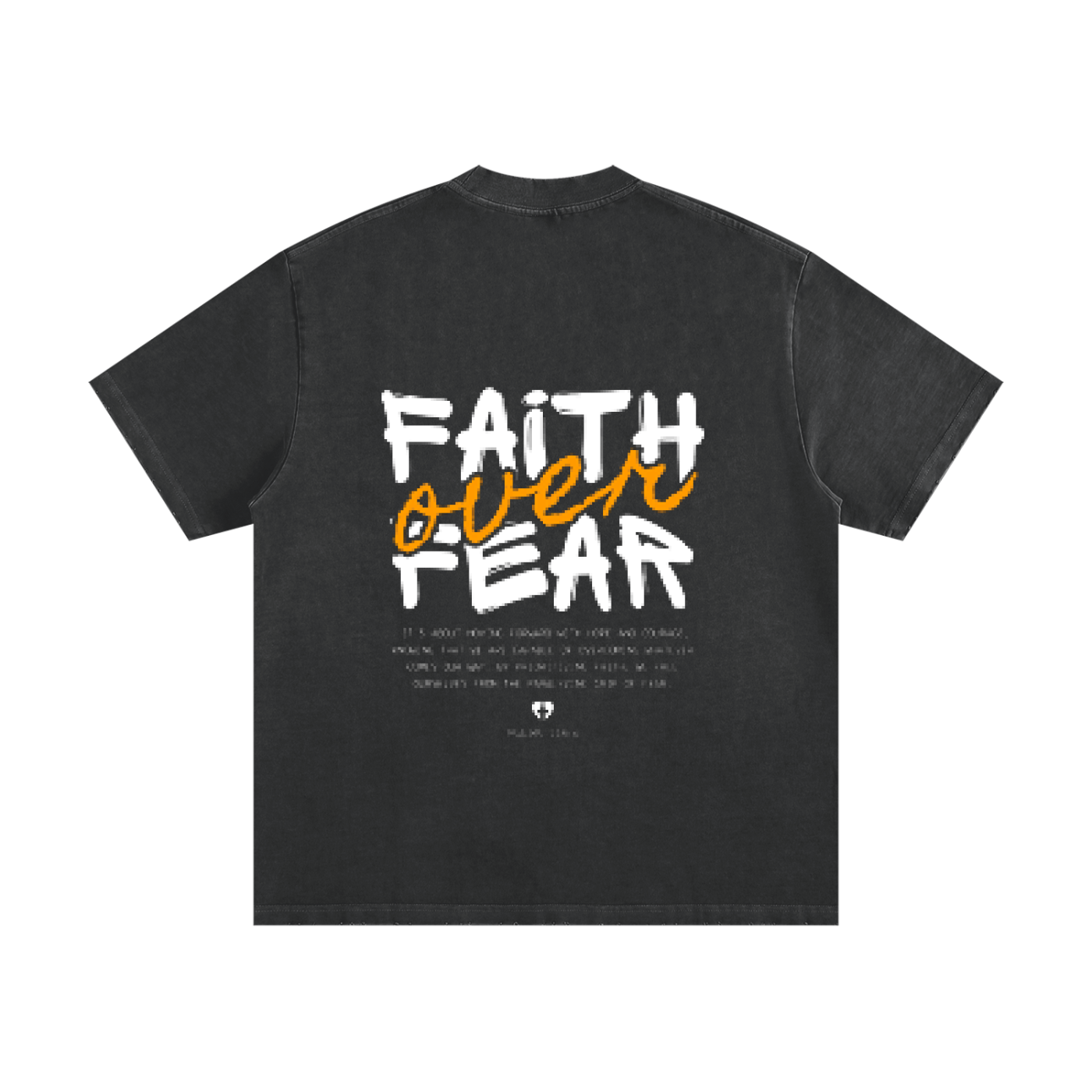Heavyweight Vintage Washed Frayed T-Shirt