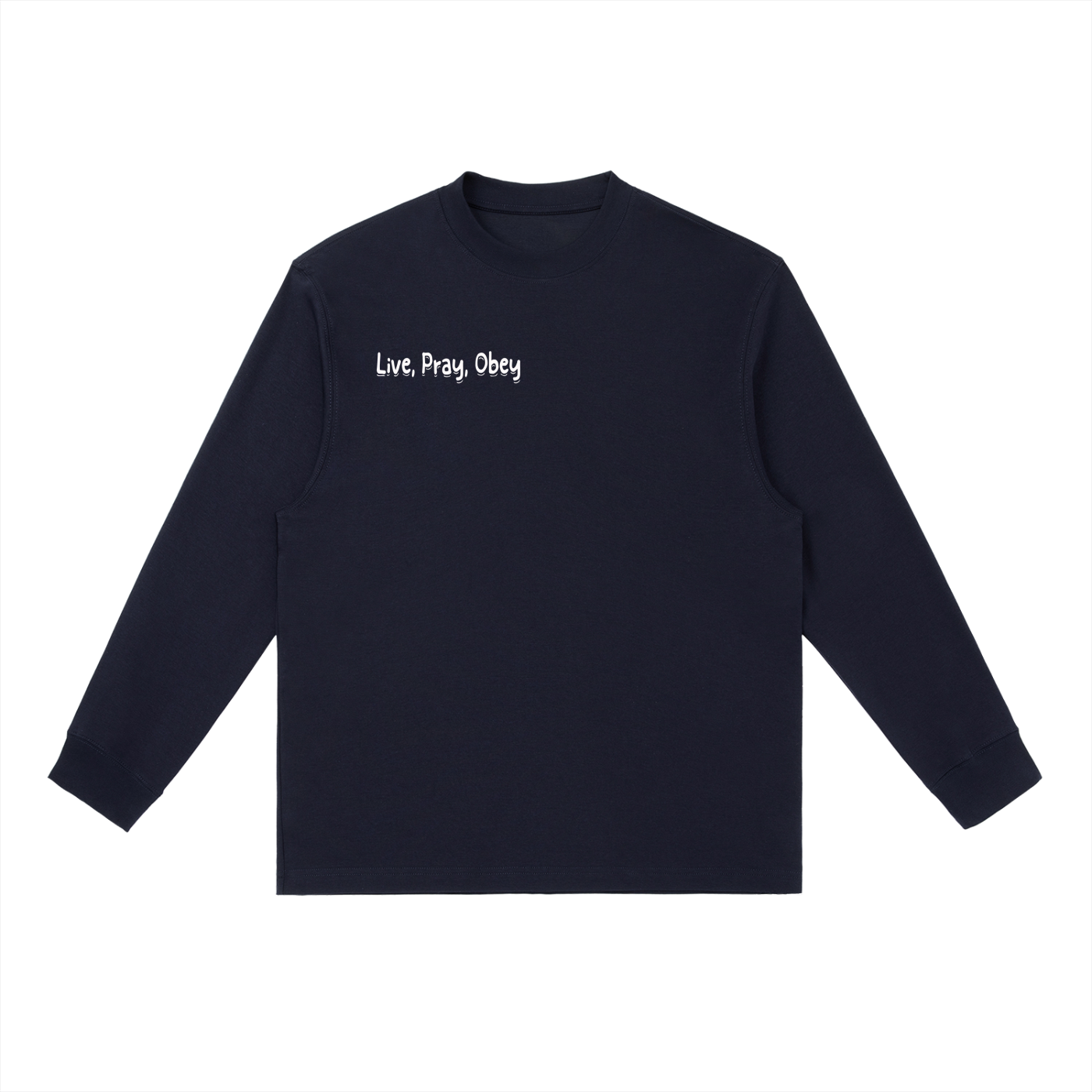 Essential Crewneck Long-Sleeve T-Shirt
