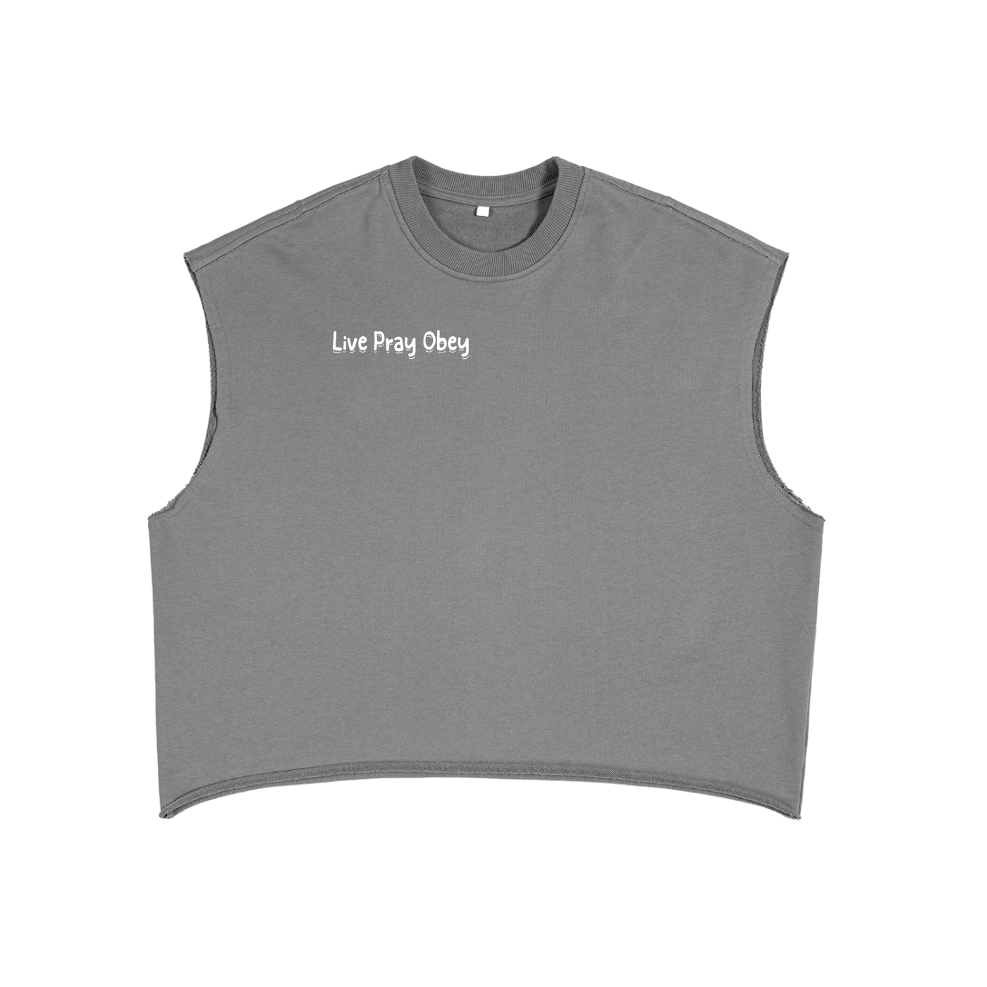 French Terry Boxy Tank Top