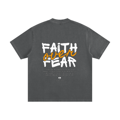 Heavyweight Vintage Washed Frayed T-Shirt