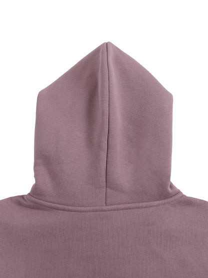 Oversize Fleeced Hoodie "Love One Another"