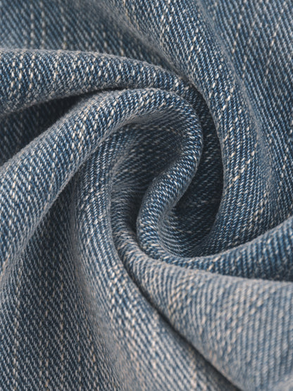 Vintage Wash Distressed Denim Jeans